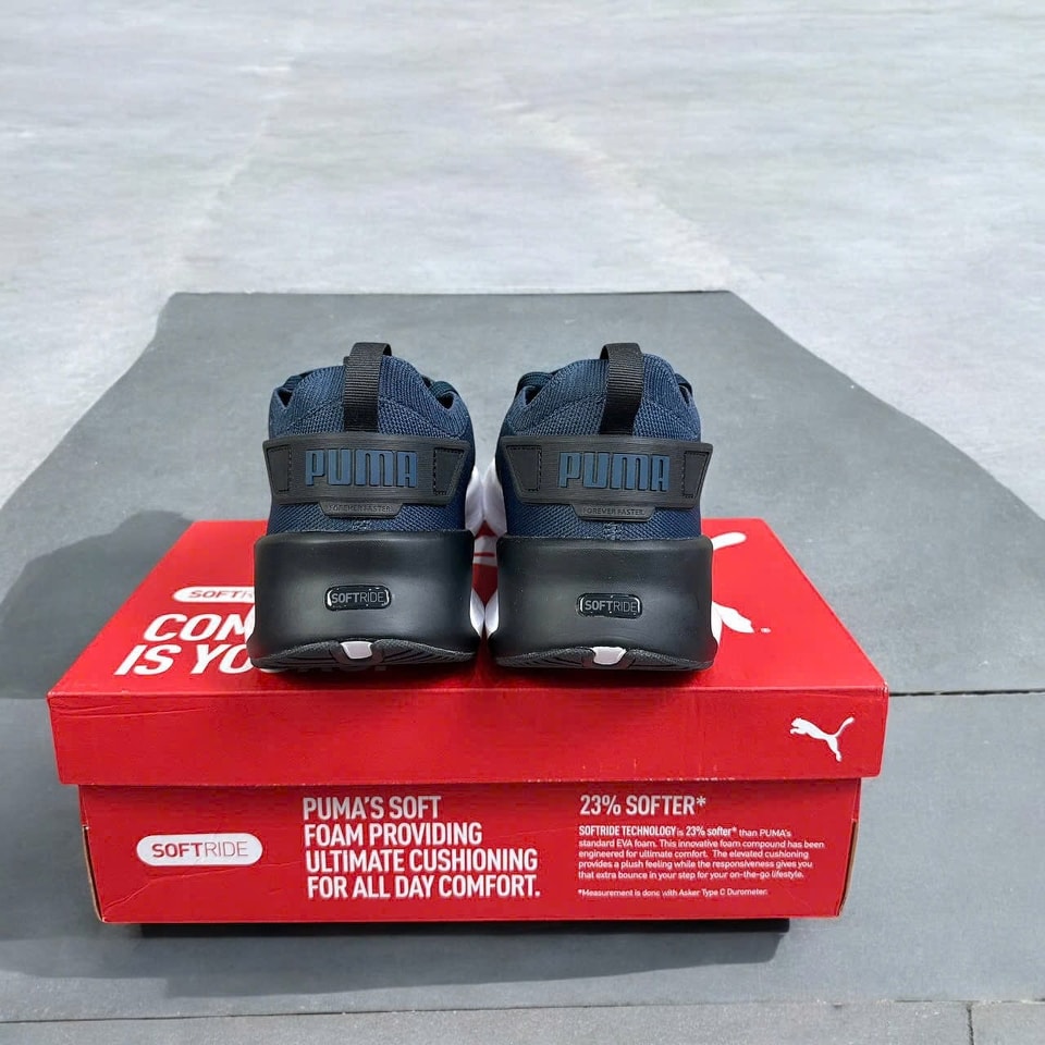 Giày Puma Softride Symmetry Fuzion Navy Black [ 310127 02 ]