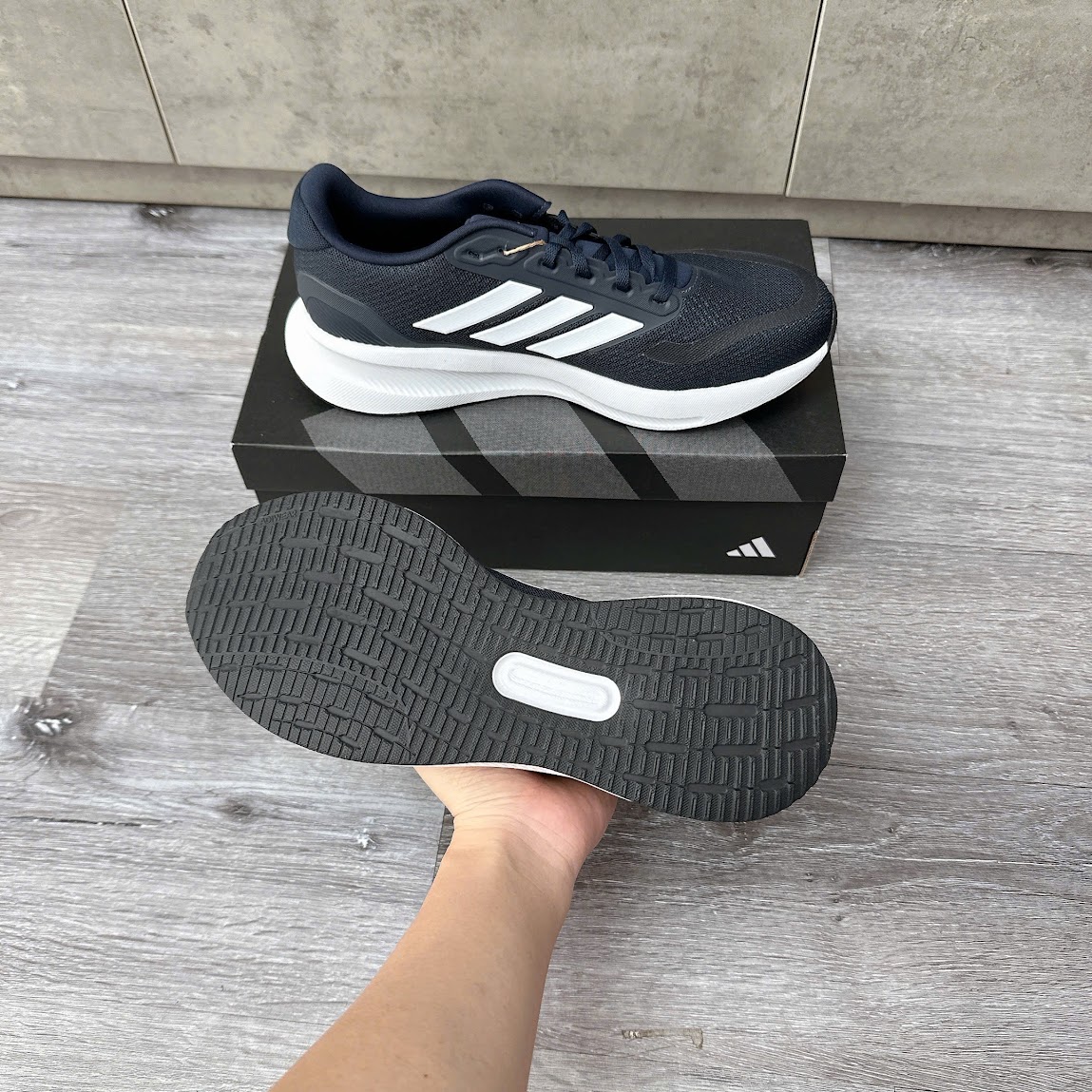 Giày Adidas Runfalcon 5 Wide Running Blue [ IE8831 ]