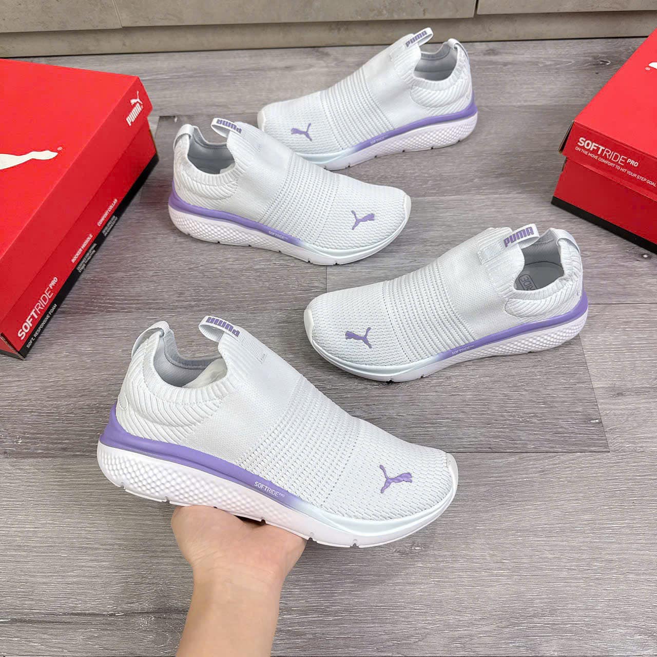 Giày Puma Softride Pro Echo Slip On [ 309982 05 ]