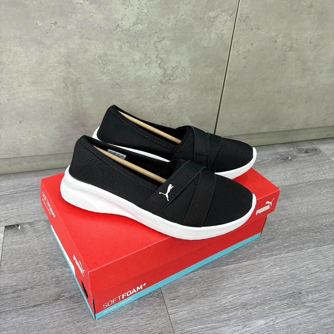 Giày Puma Adelina 2 Slip On Black [ 400236 01 ]
