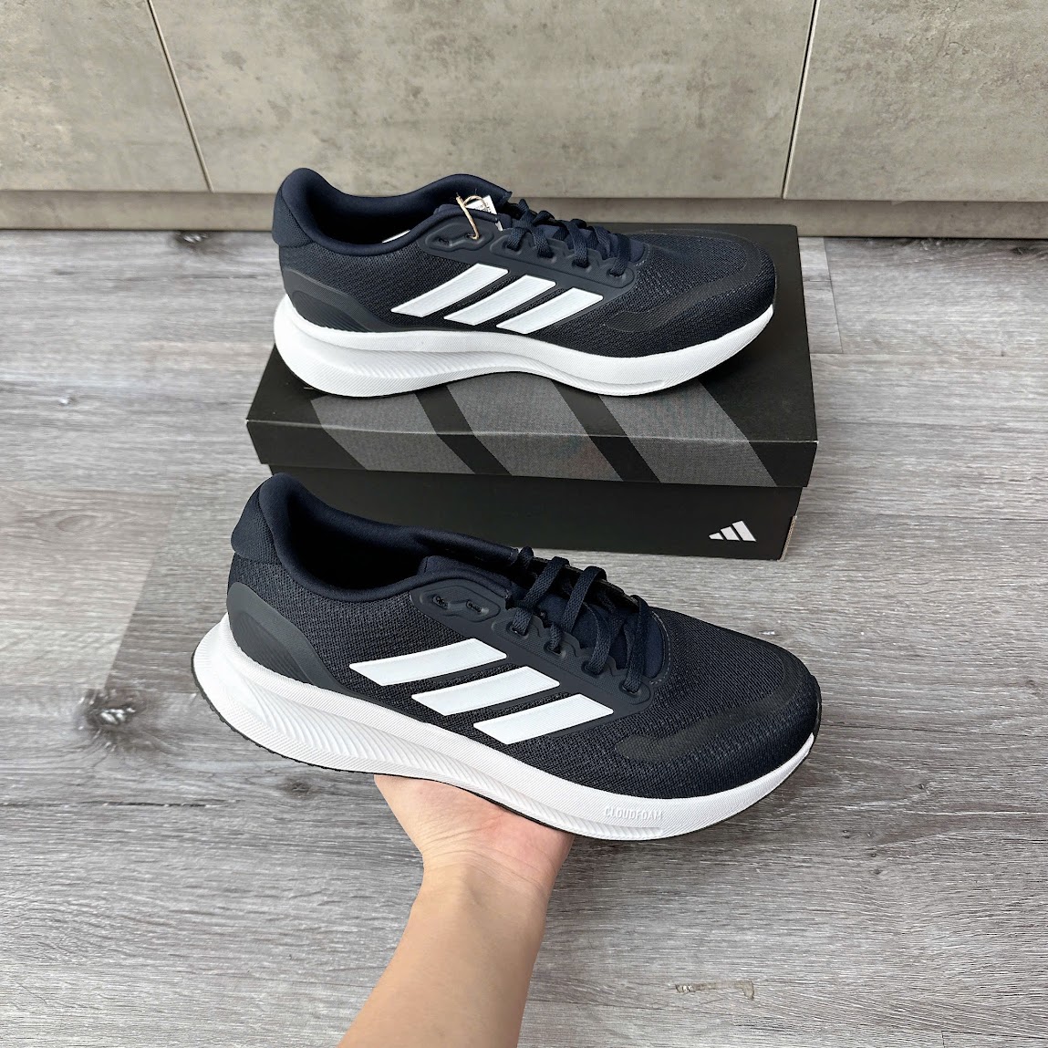 Giày Adidas Runfalcon 5 Wide Running Blue [ IE8831 ]