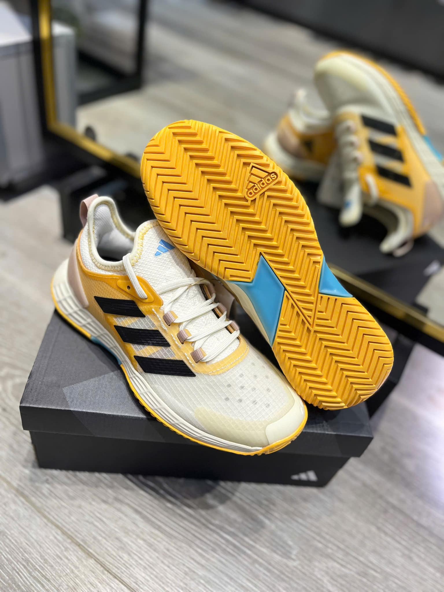 Giày Adidas Pickleball Adizero Ubersonic 4.1 [ IF0412 ]
