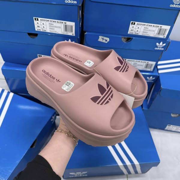 Dép Adidas adiFOM Stan Smith Slides Warm Clay [ JI2614 ]