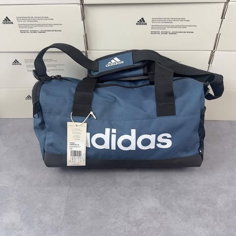 Túi Trống Adidas Essentials Logo Duffel Màu Xanh Navy [ GN2035 ]