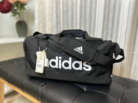 Túi Adidas 25L Duffel Logo Essentials Đen [ GN2034 ]