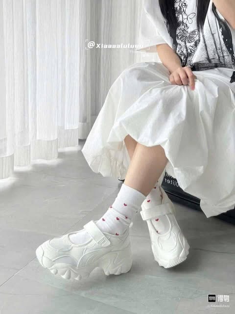 Giày Puma Pulsar Wedge White [ 398677-01 ]