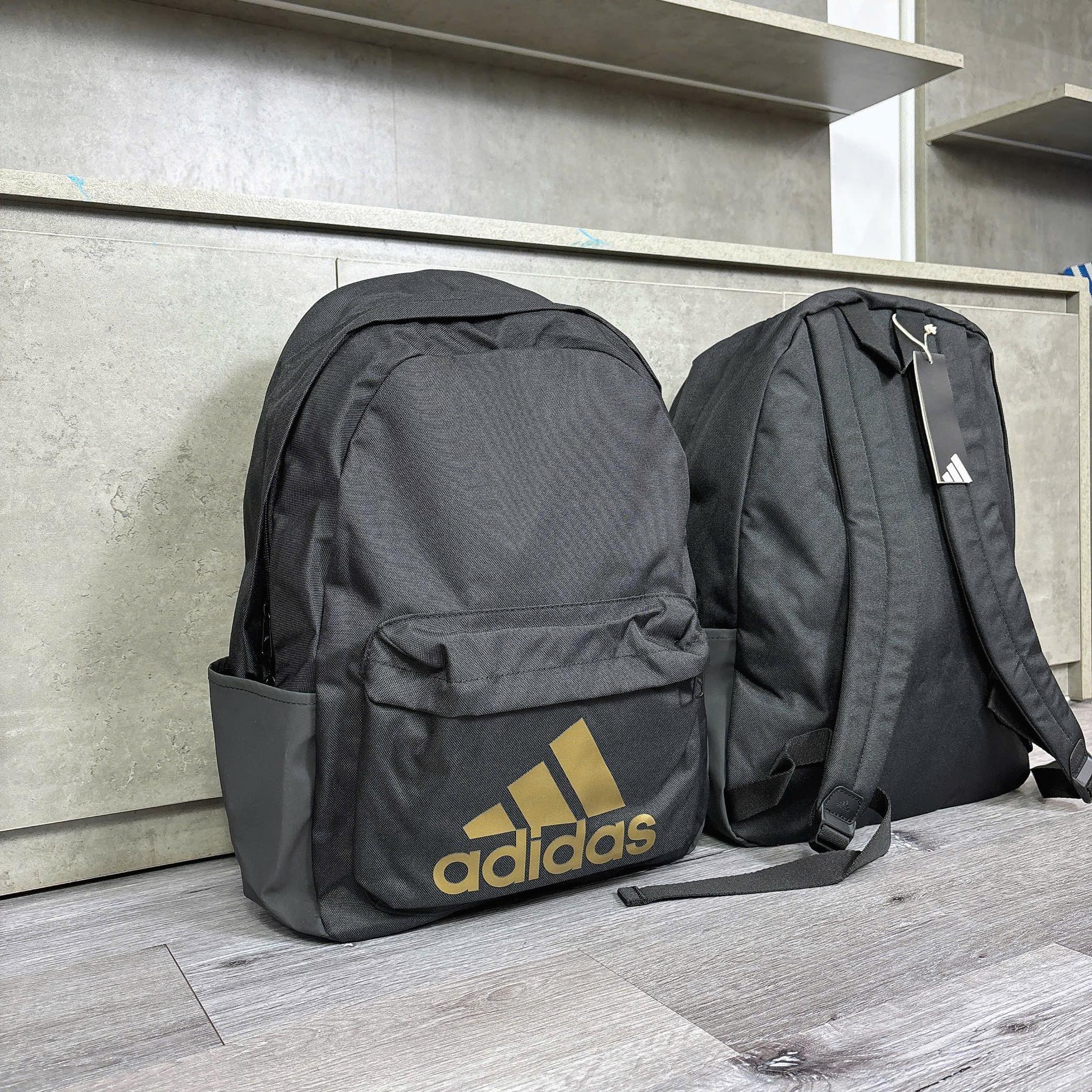 Balo Adidas Classic Badge of Sport 3-Stripes Gold [ IL5812 ]