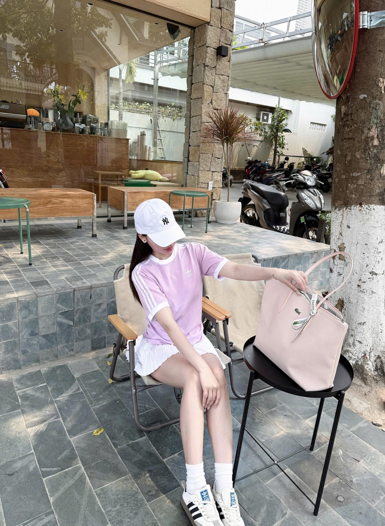 Áo Adidas 3-Stripes Purple [ JD3441 ]