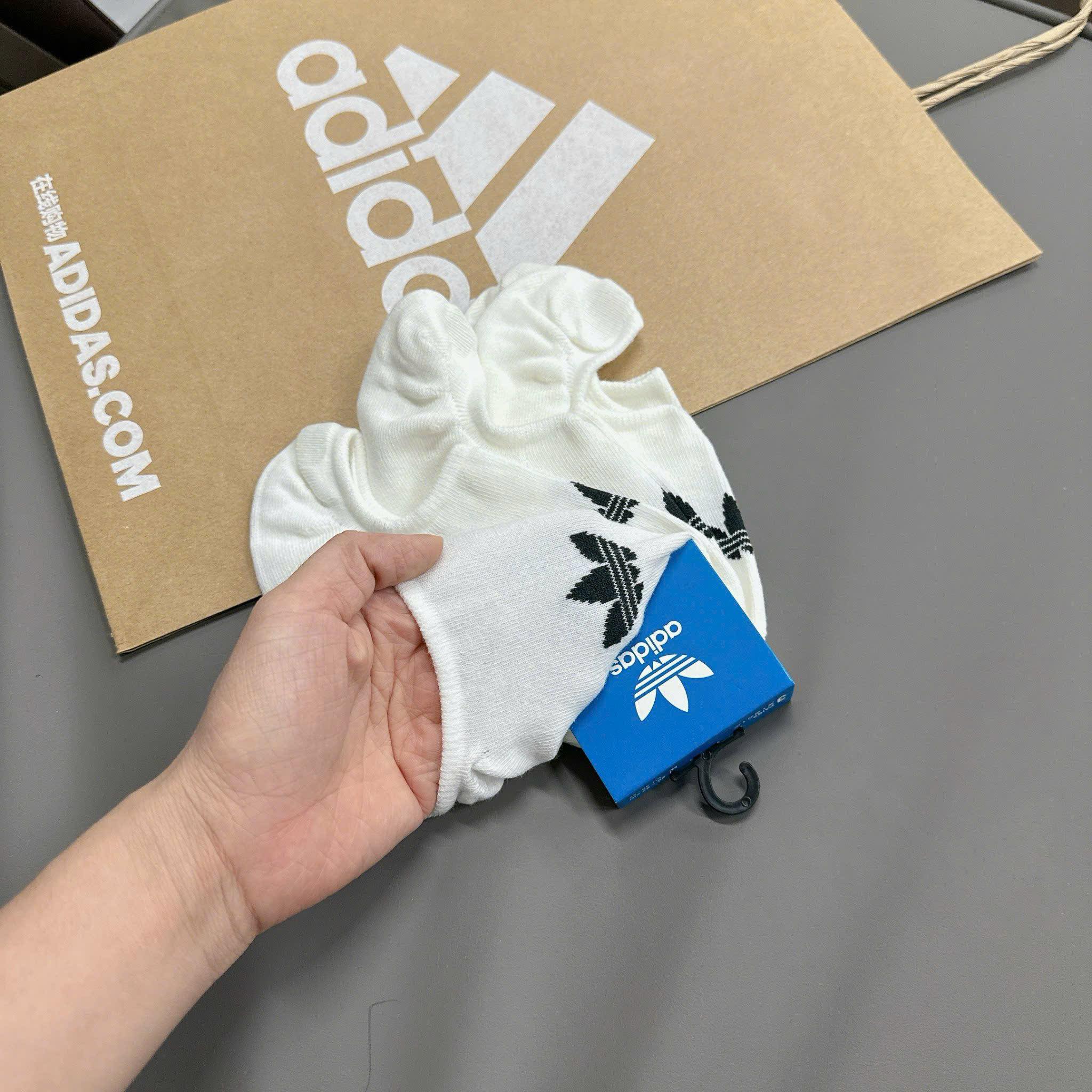 Set Tất Adidas Originals Unisex Low Cut Sock 3 Pack [ FM0676 ]