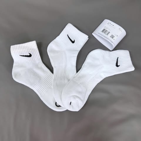 Set Tất Nike Everyday Cushioned Training Ankle 3 Pack [ SX7667-100 ]