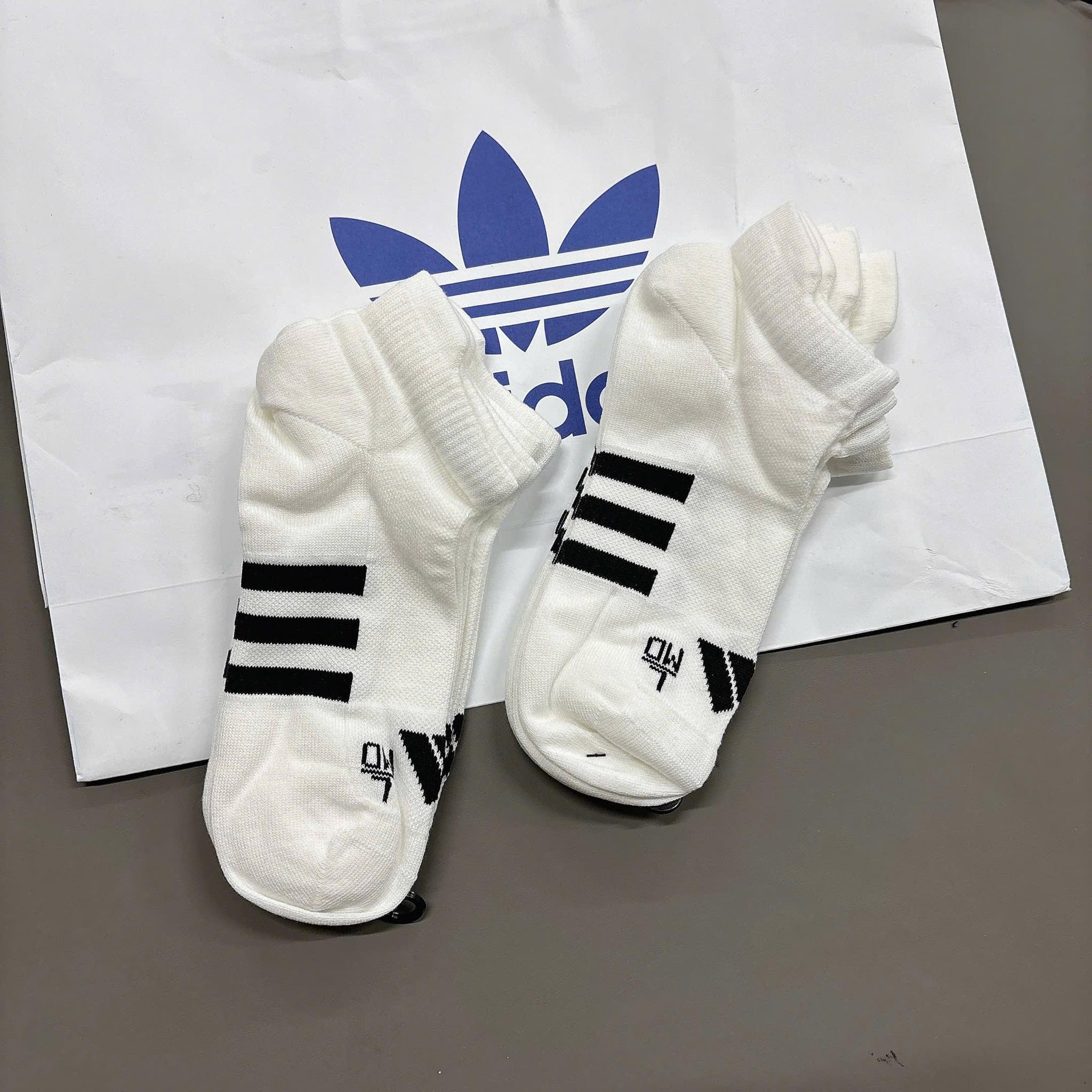 Set Tất Adidas Performance Light Low Socks 3 Pairs [ HT3440 ]