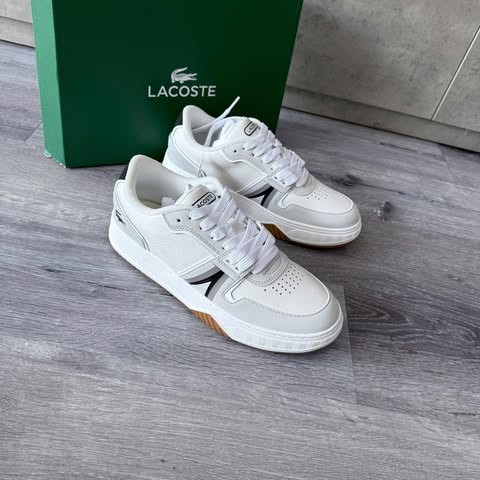 Giày Lacoste L001 White Black [ 7-43SMA0075147 ]