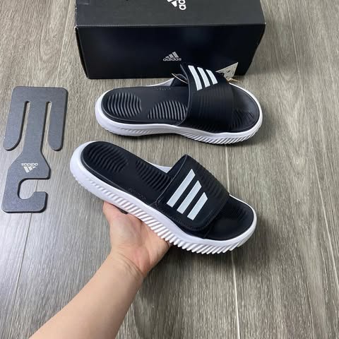 Dép Adidas Alphabounce 2.0 Black White [ GY9415 ]