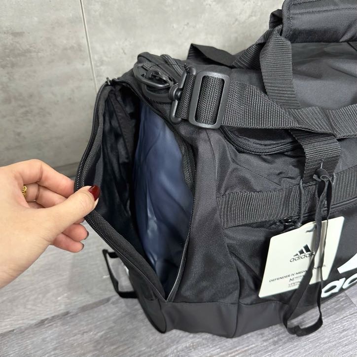 Túi Adidas Defender Duffel Medium Black [ EW9635 ]