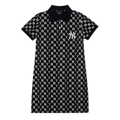 Váy MLB Monogram One Piece New York Yankees [ 3FOPM0223-50BKS ]