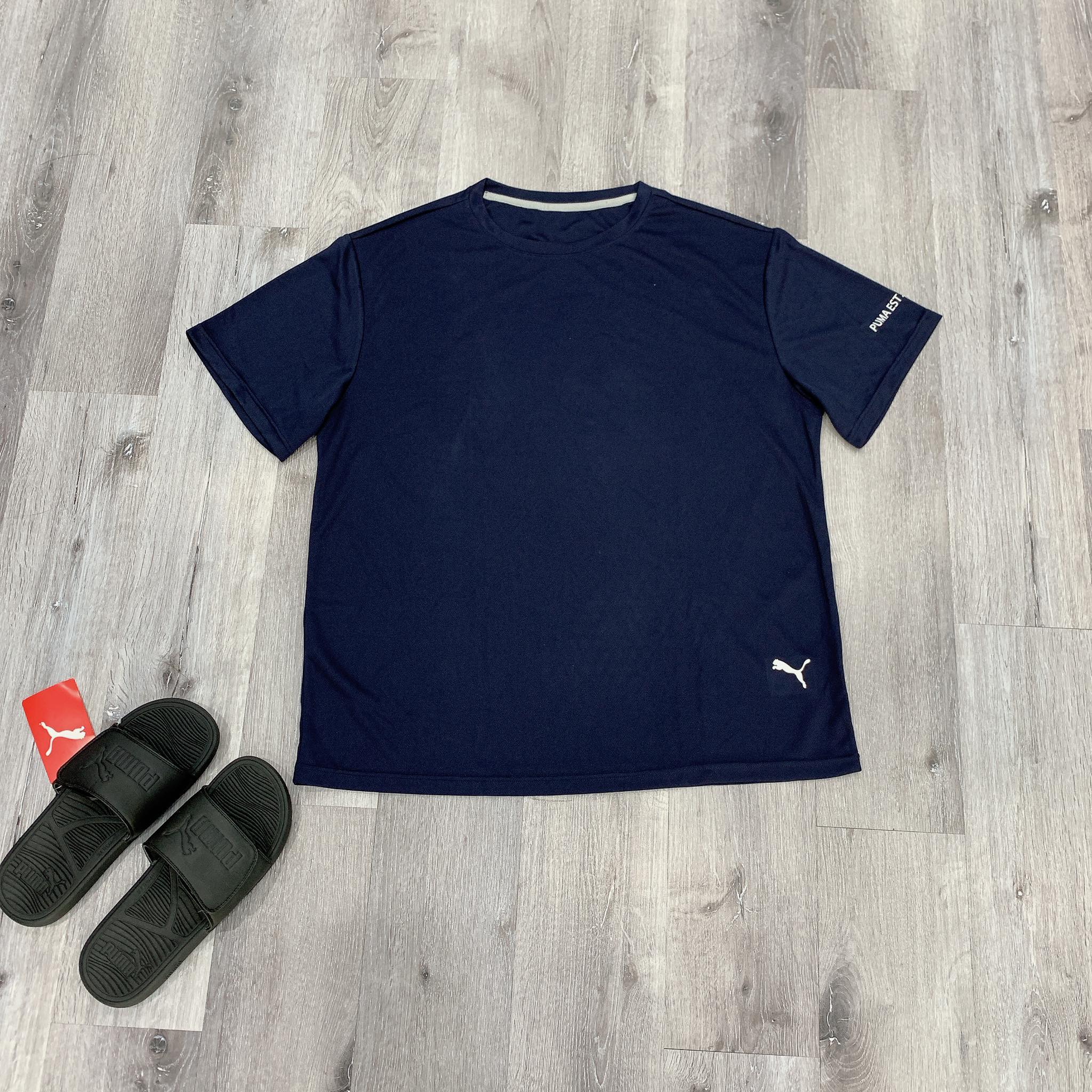 Áo Puma Poly Màu Xanh Than [ PMKTSL04 ]