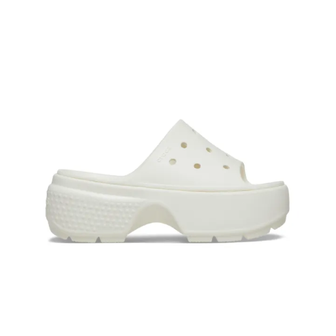 Dép Quai Ngang Unisex Crocs Stomp Chalk [ 209346-0WV ]