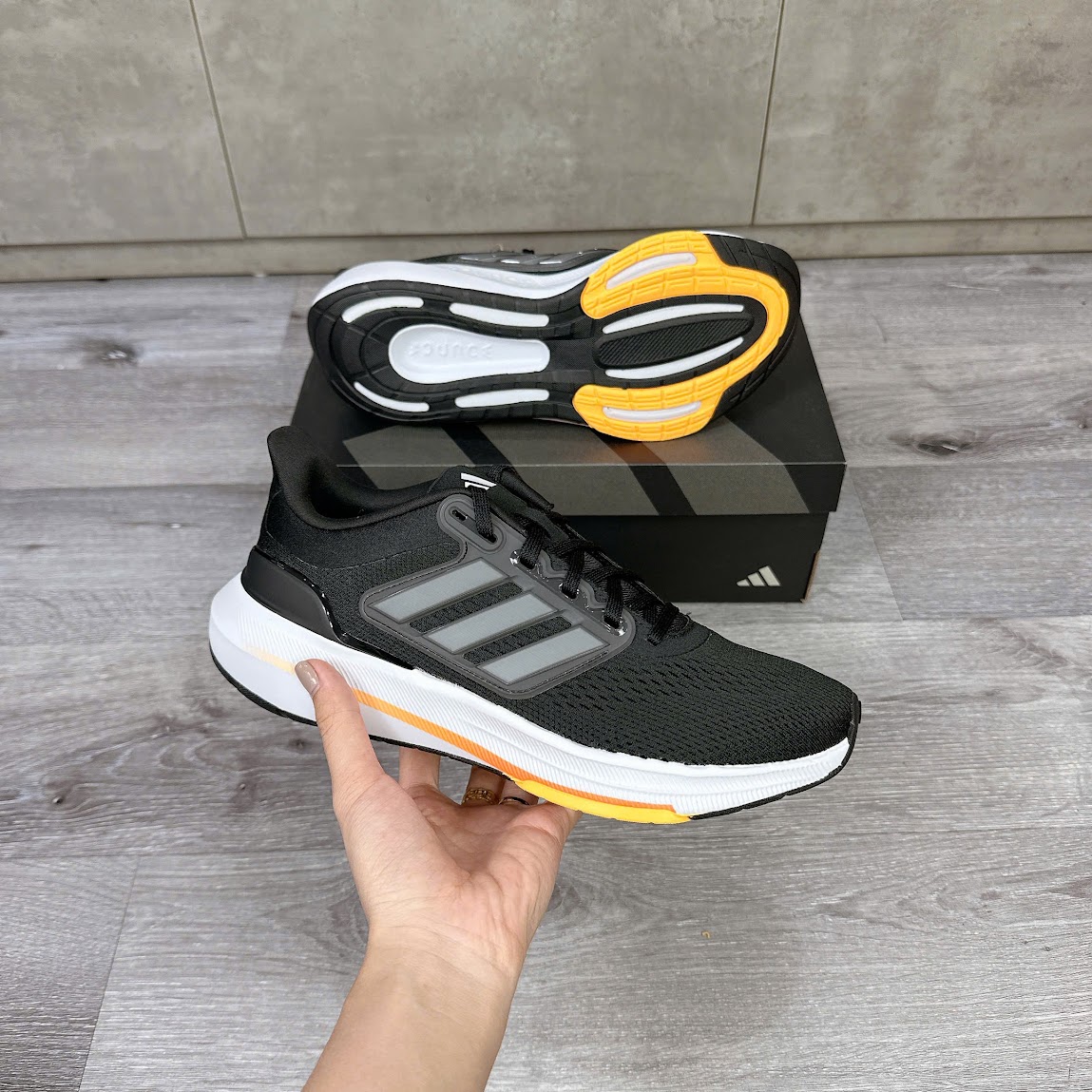 Giày Adidas Ultrabounce Black Orange [ HP5777 ]