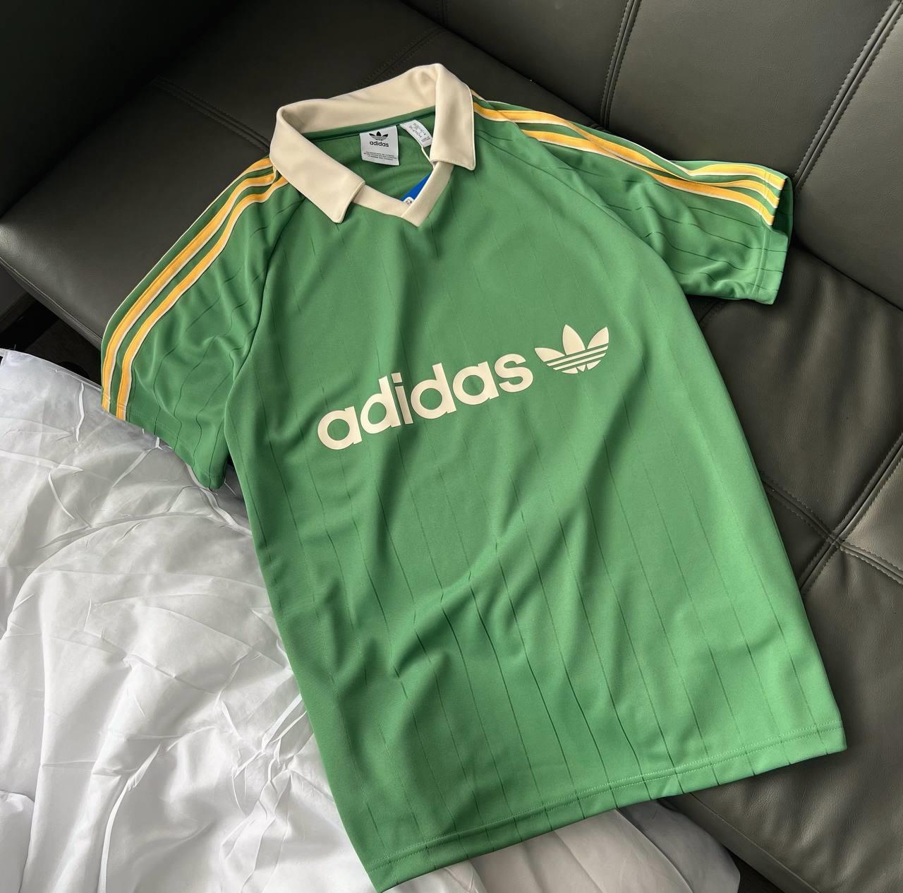 Áo Adidas Polo  Pinstripe Jersey Preloved Green [ IR9381 ]