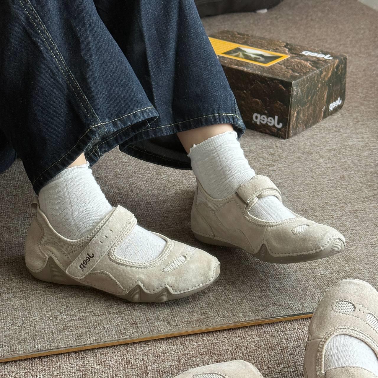 Giày Jeep Lifestyle Shoes  Low-Top Grey [ PX231WAS575C ]