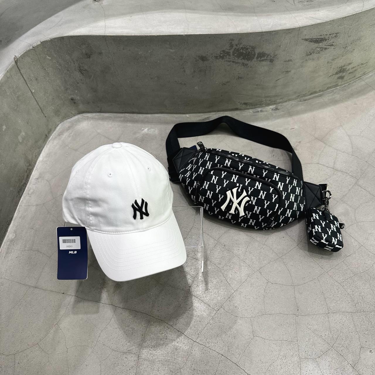 Mũ MLB Rookie Unstructured Ball Cap New York Yankees White [ 3ACP7701N-50WHS ]