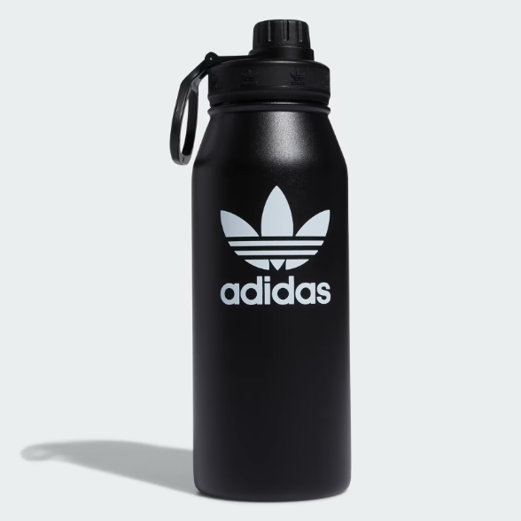 Bình Giữ Nhiệt Adidas Steel Metal Bottle 1L Black [ GA5109 ]