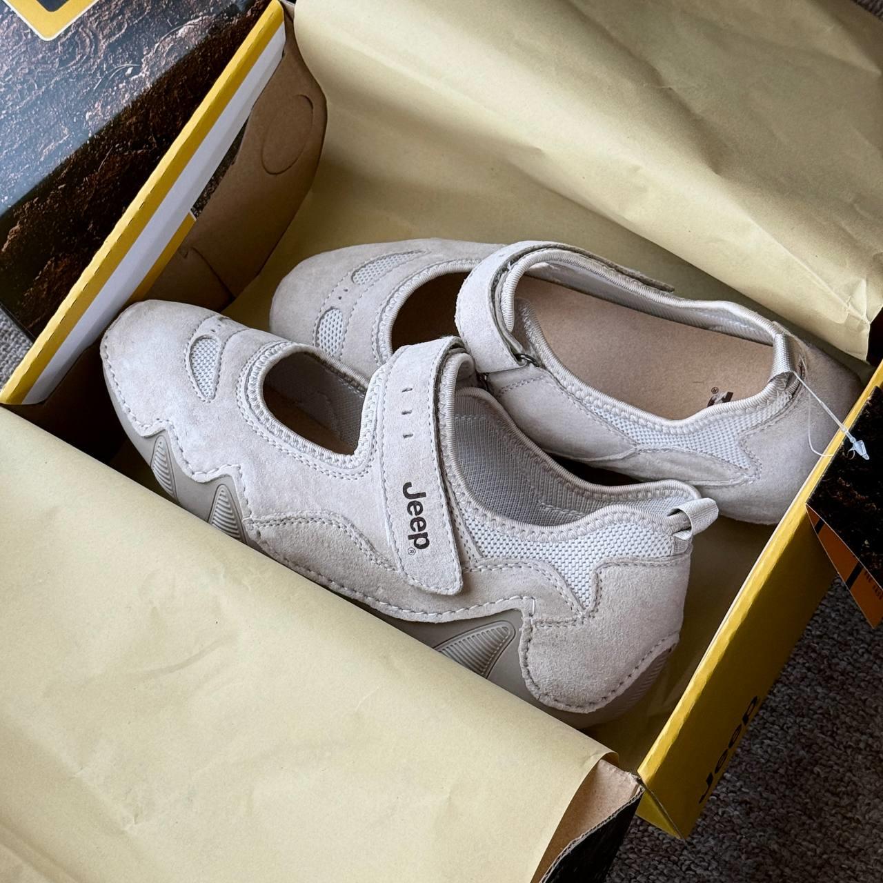 Giày Jeep Lifestyle Shoes  Low-Top Grey [ PX231WAS575C ]