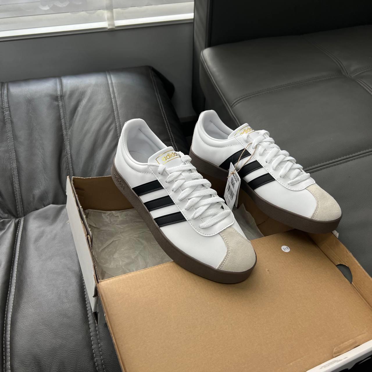 Giày Adidas Neo Vl Court White Black Gum [ ID6015 ]