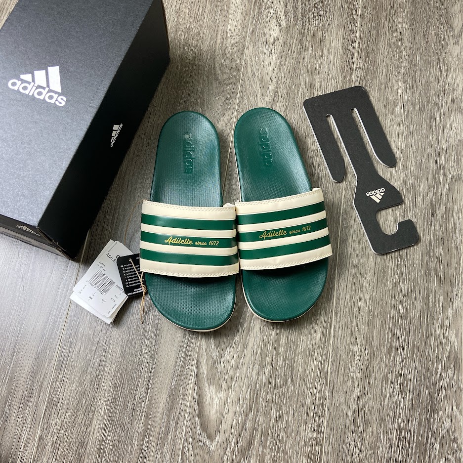 Dép Adidas Adilette Comfort Since 1972 Màu Xanh [ GW8754 ]