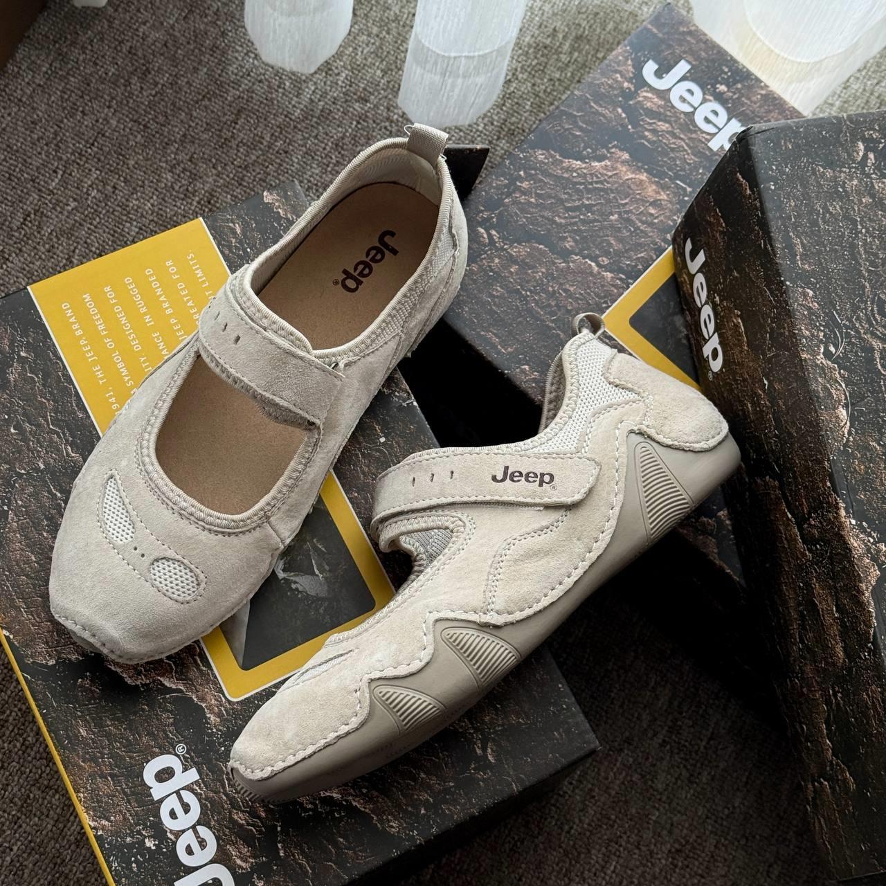 Giày Jeep Lifestyle Shoes  Low-Top Grey [ PX231WAS575C ]