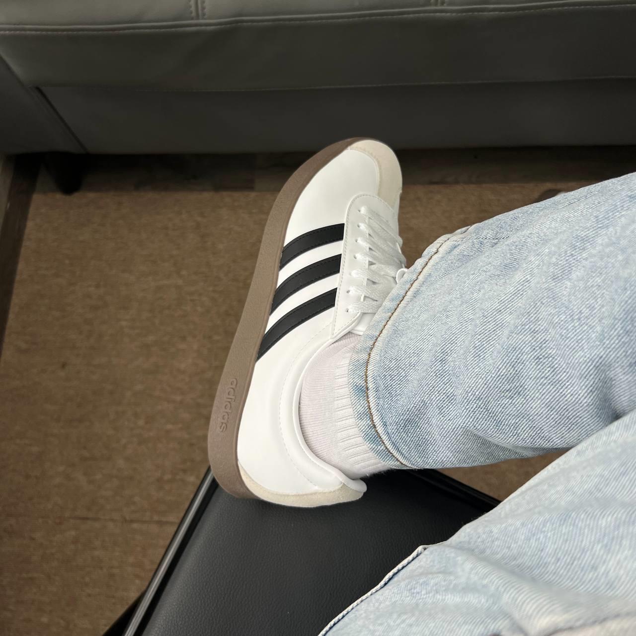 Giày Adidas Neo Vl Court White Black Gum [ ID6015 ]