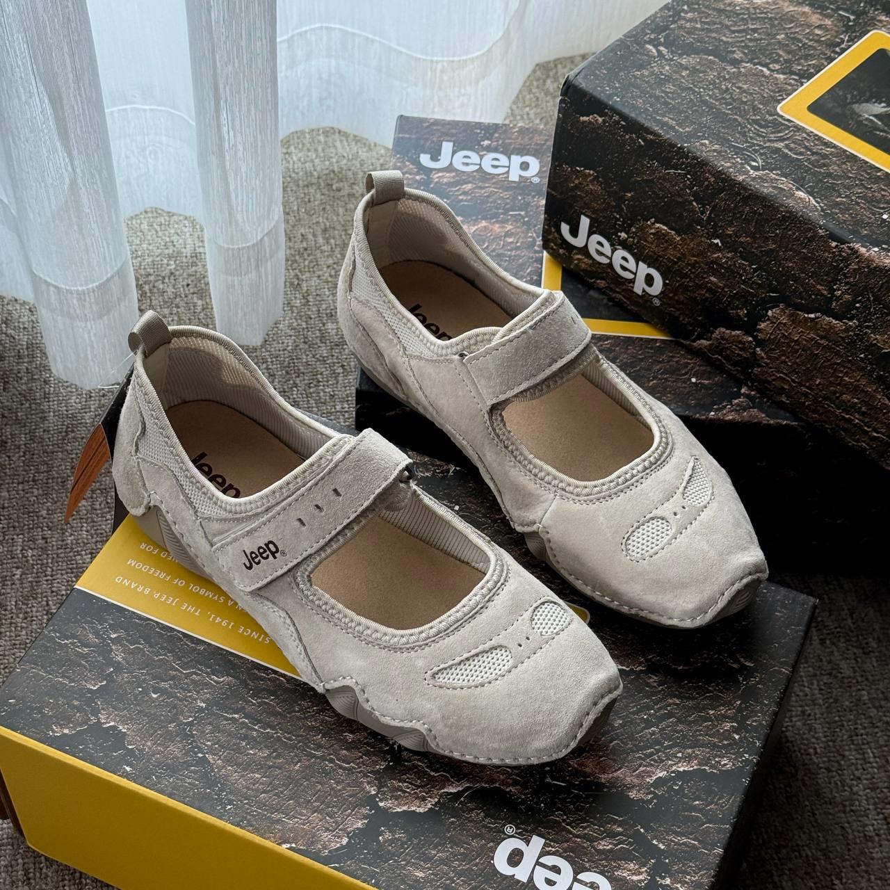 Giày Jeep Lifestyle Shoes  Low-Top Grey [ PX231WAS575C ]