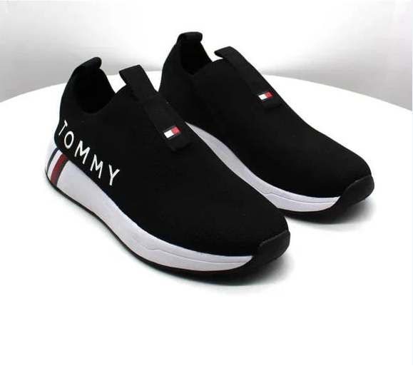 Giày Tommy Hilfiger Aliah Black