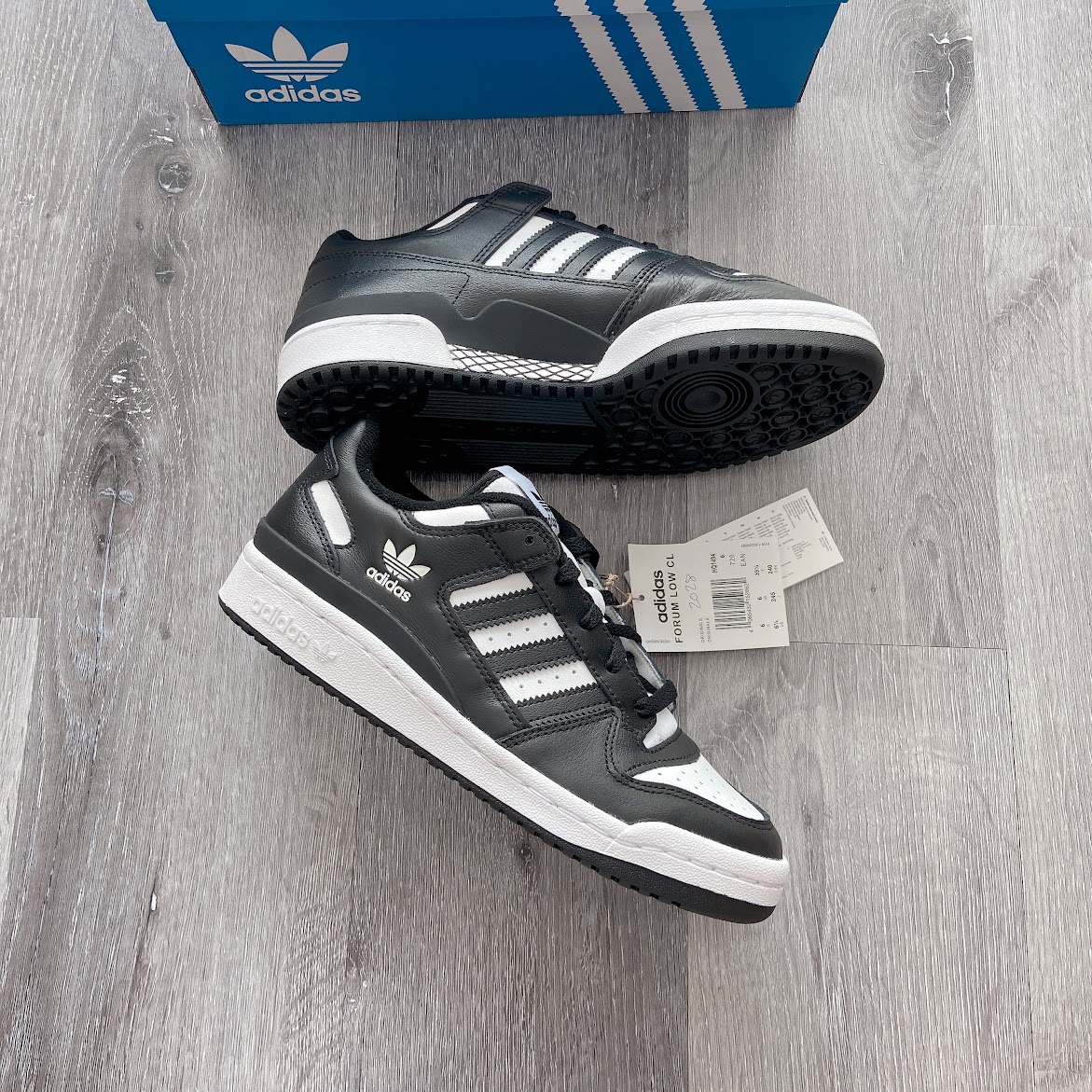 Giày Adidas Forum Low Black White [ HQ1494 ]