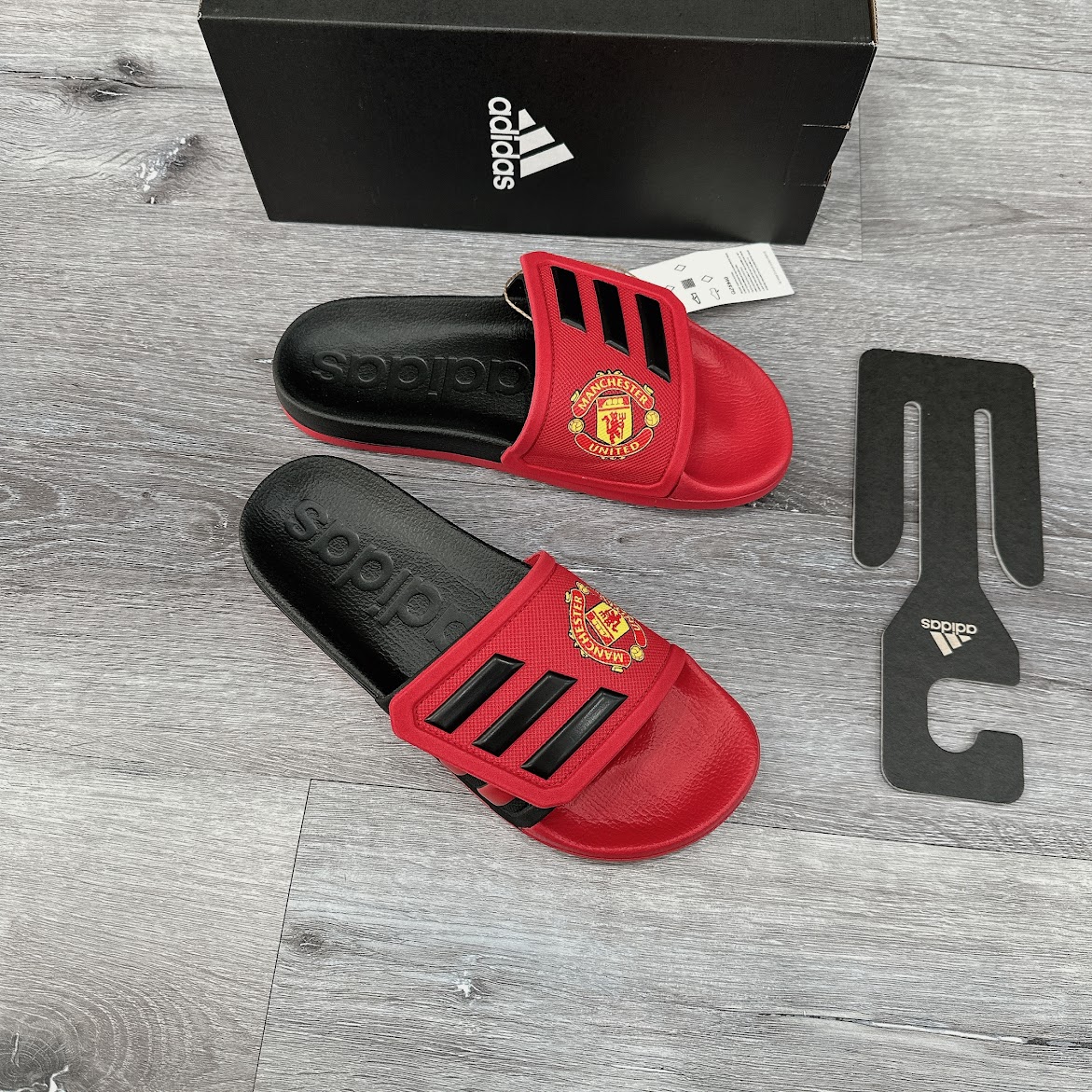Dép Adidas Adilette TND Manchester United Red Black [ GZ5940 ]