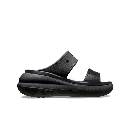 Dép Xăng Đan Unisex Crocs Classic Crush Black [ 207670-001 ]