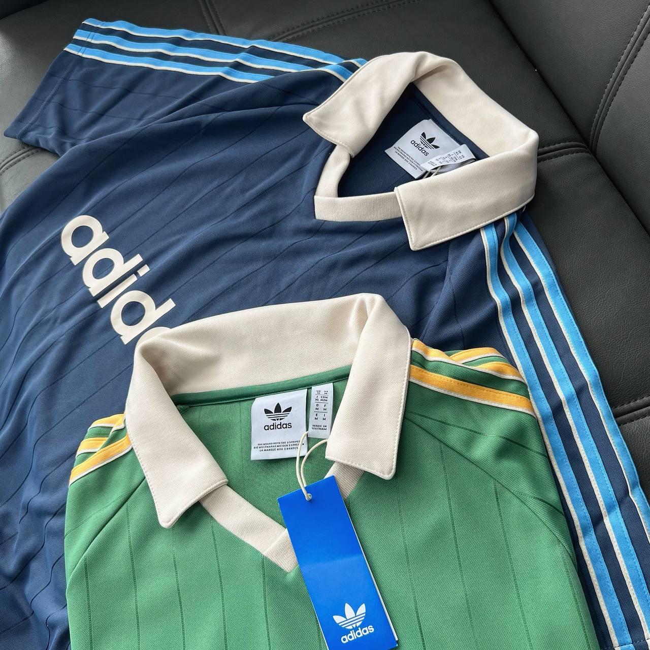 Áo Adidas Polo  Pinstripe Jersey Preloved Green [ IR9381 ]