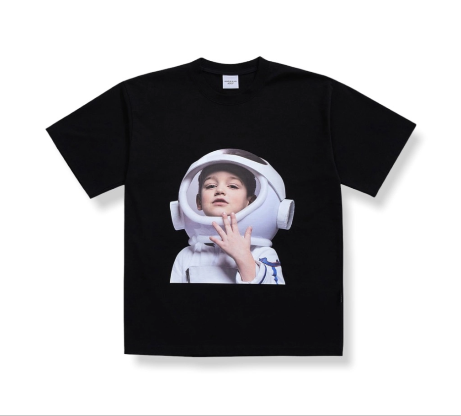 Áo Thun ADLV Baby Face Astronaut Black [ADLV21SS-SSBKBF-AST]