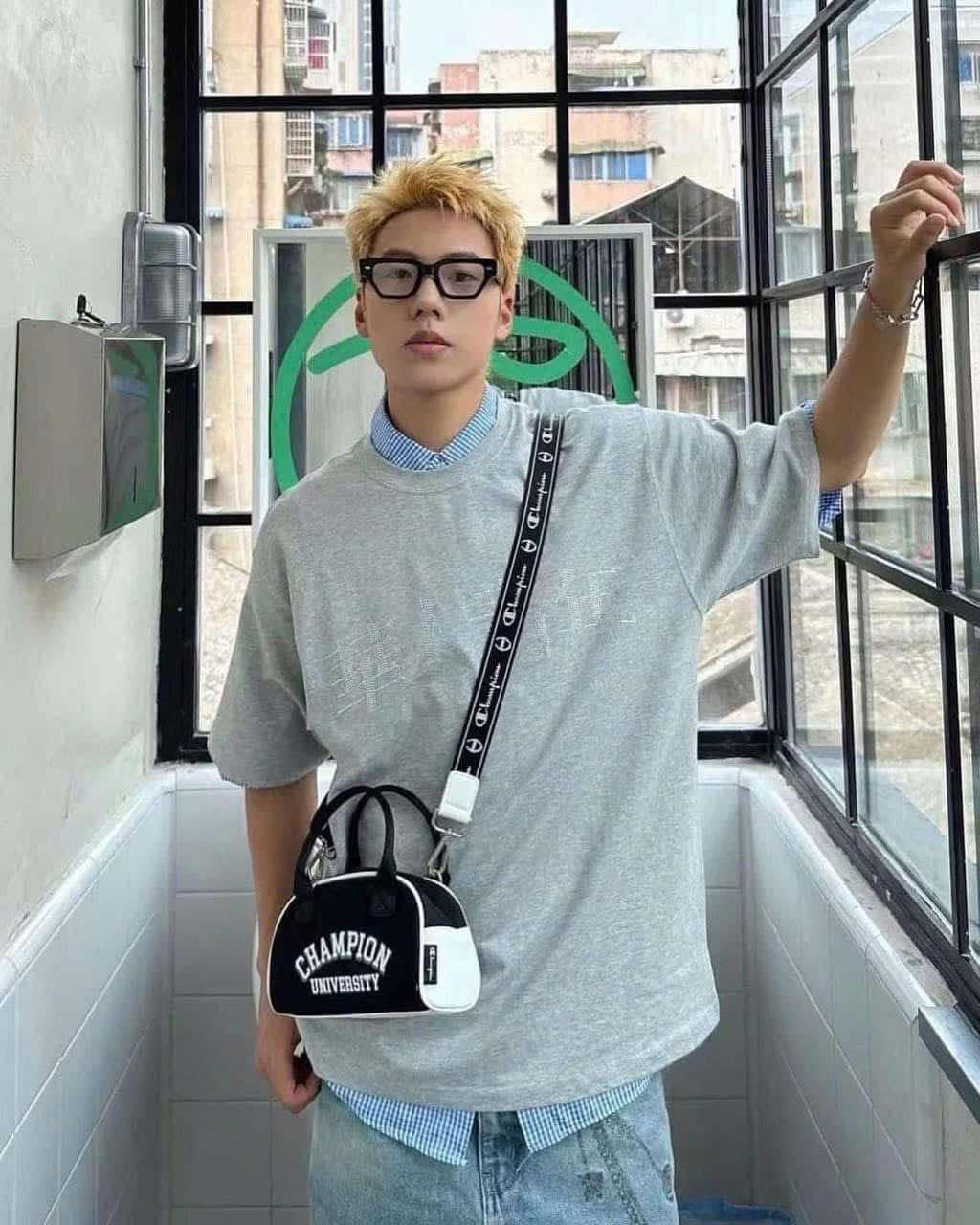 Túi Champion Bowling 1.0 Black [ U3CACPU19U3 ]