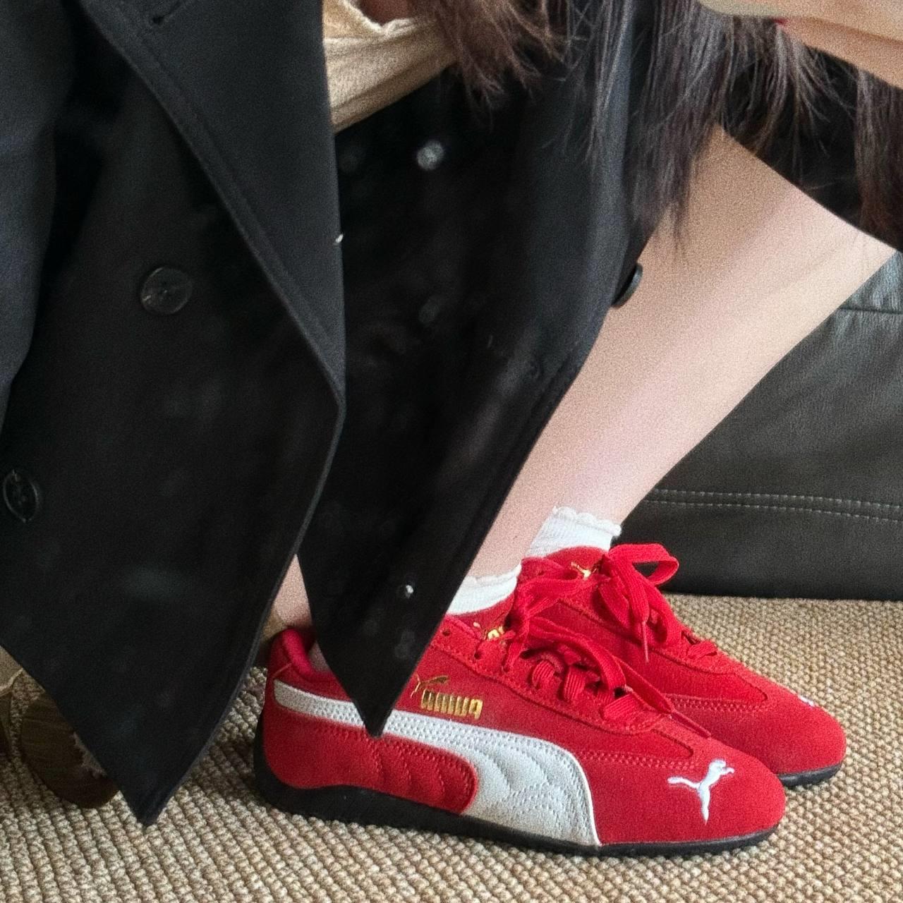 Giày Puma Speedcat OG Red White [ 401698 02 ]