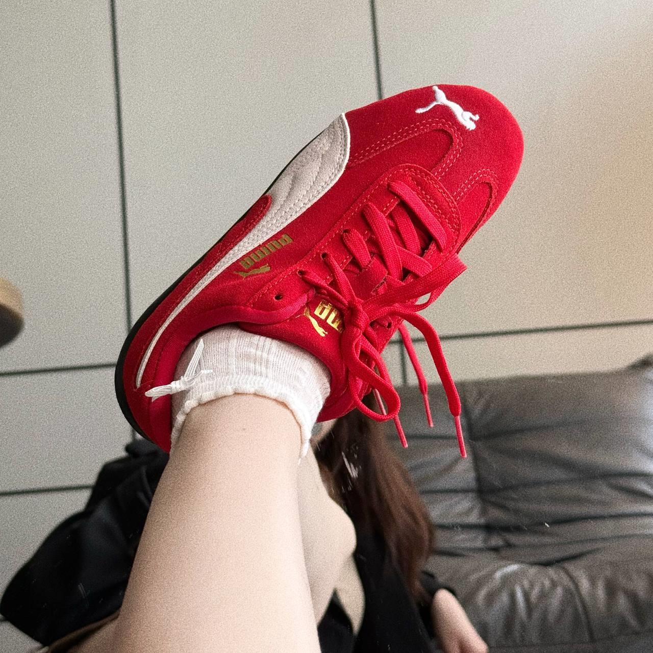 Giày Puma Speedcat OG Red White [ 401698 02 ]