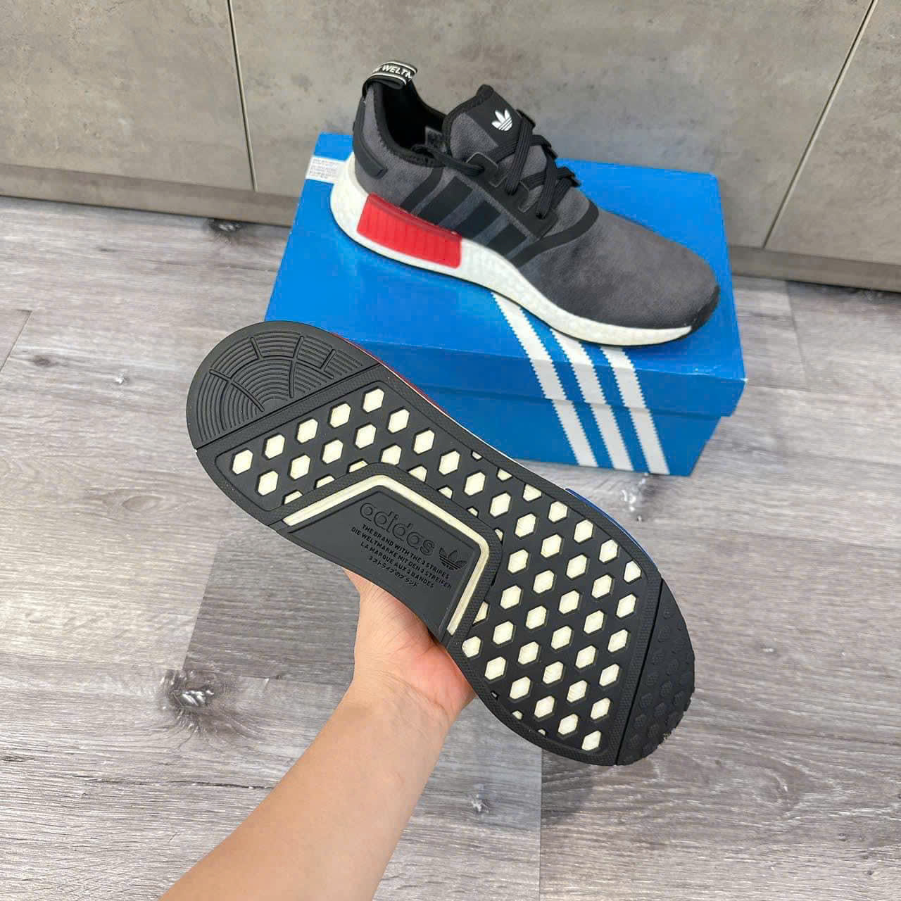 Giày Adidas NMD R1 2023 Black OG [ HQ4452 ]