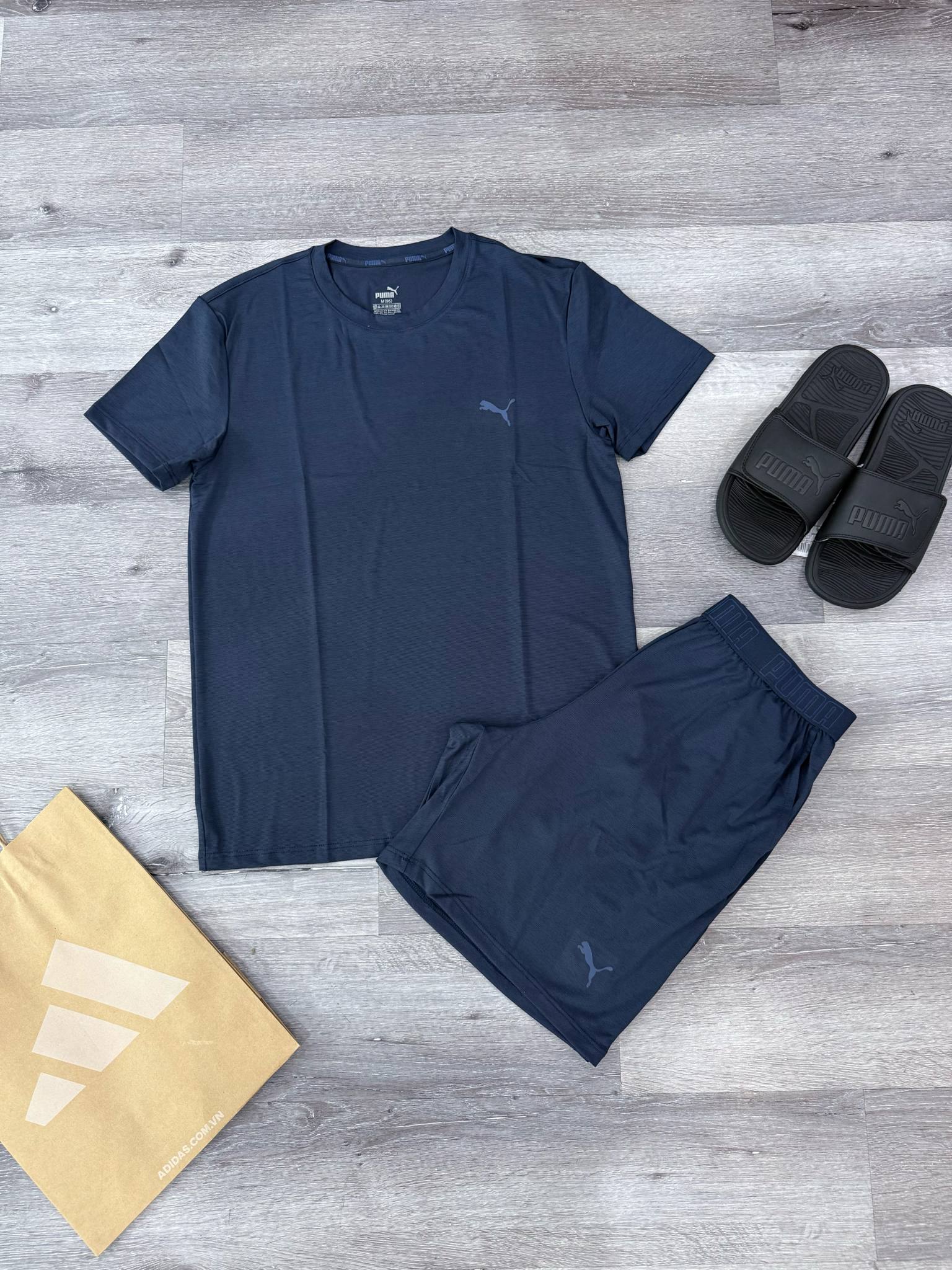 Set Quần Áo Puma Poly Màu Navy [ PMUKKCP02 ]