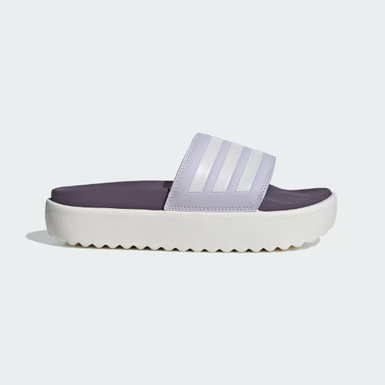 Dép Adidas Adilette Platform Silver Dawn [ IF3421 ]