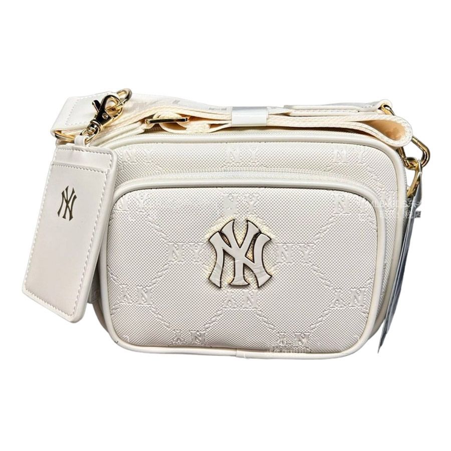 Túi MLB Bag With Card Holder Màu Trắng [ 7ACRMD04N-50CRS ]