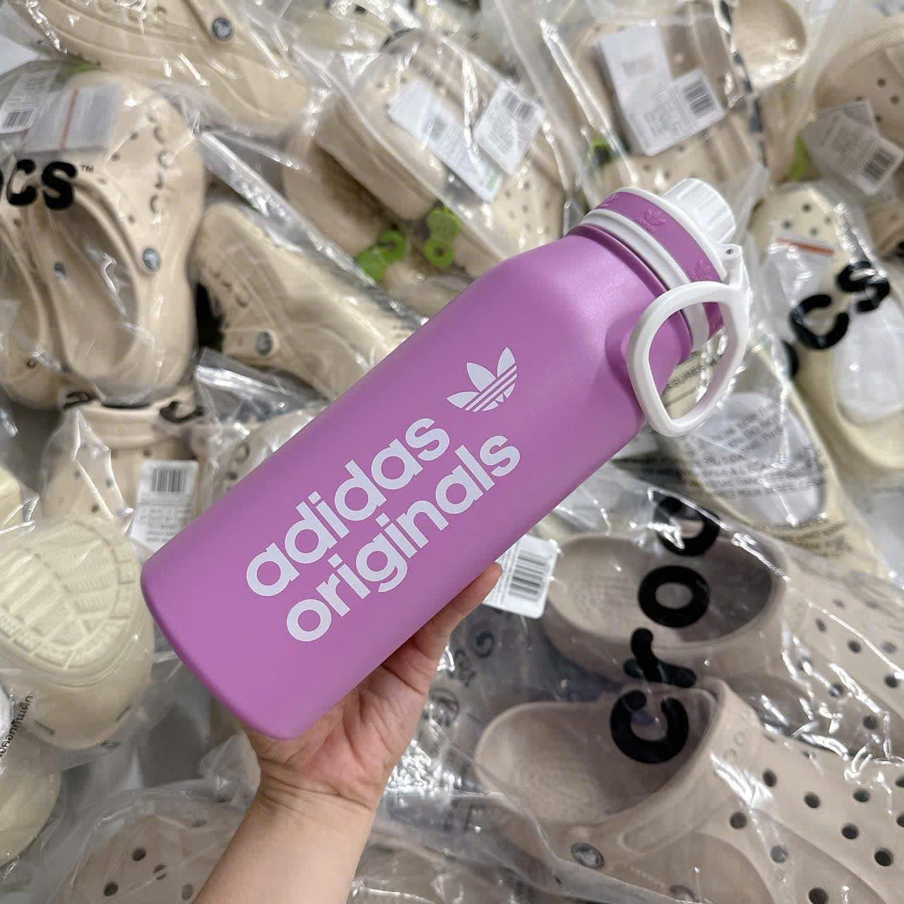 Bình Giữ Nhiệt Adidas Steel Metal 1L Purple [ IU9082 ]