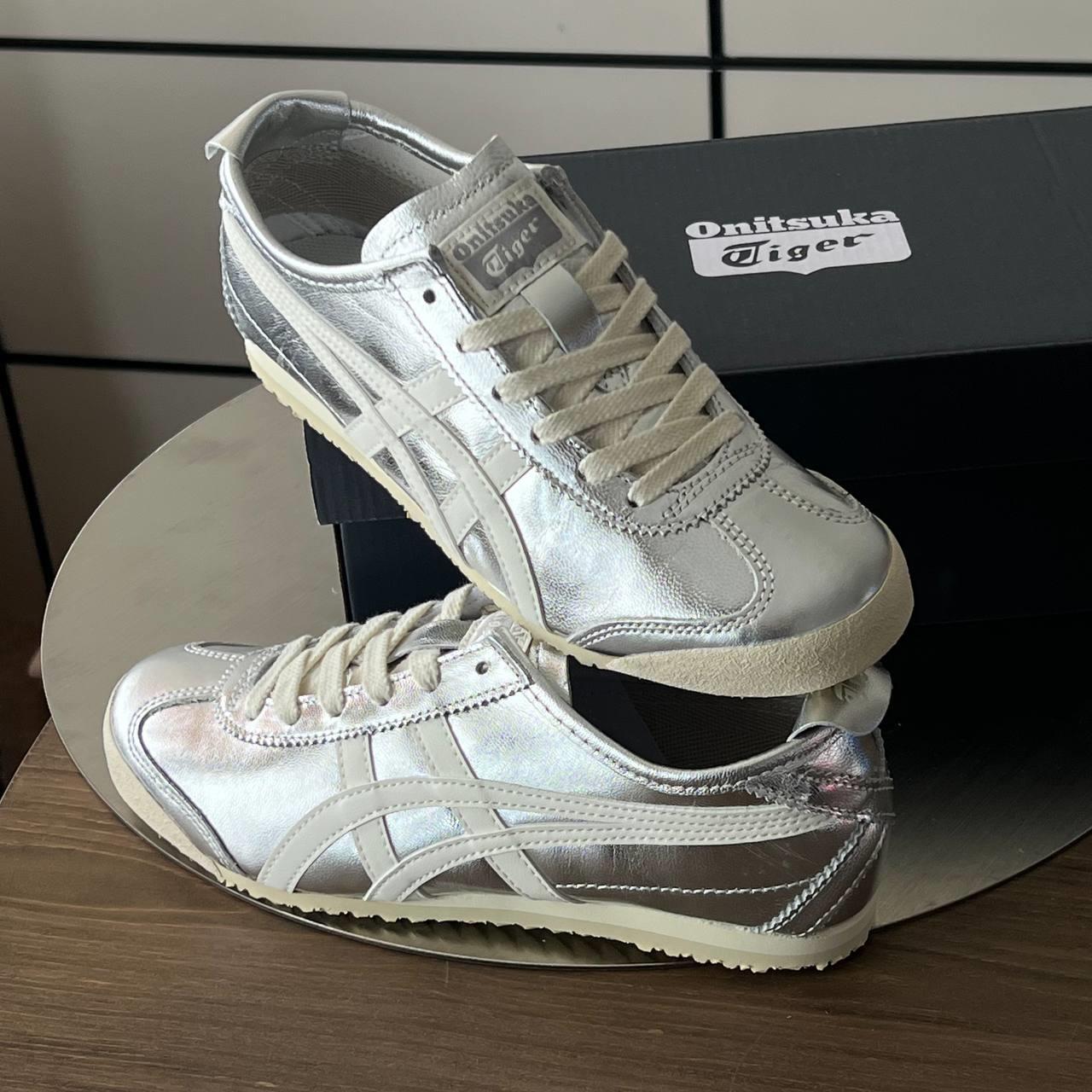 Giày Onitsuka Tiger Mexico 66 Silver Off White [ 1183B566-021 ]