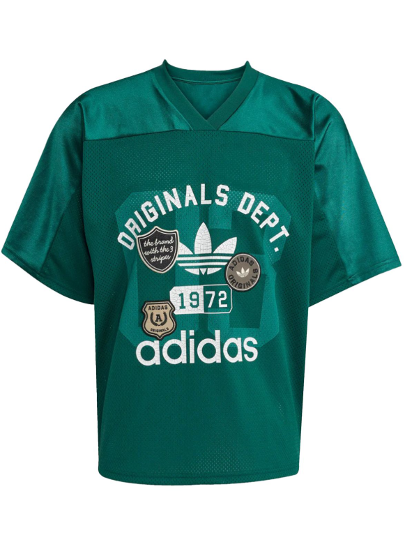 Áo Adidas Originals Dept Graphic Mesh Jersey Green [ KD6251 ]