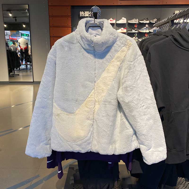 Áo Nike Lông Jacket Sport Wear Blue White [ DO3792-025 ]