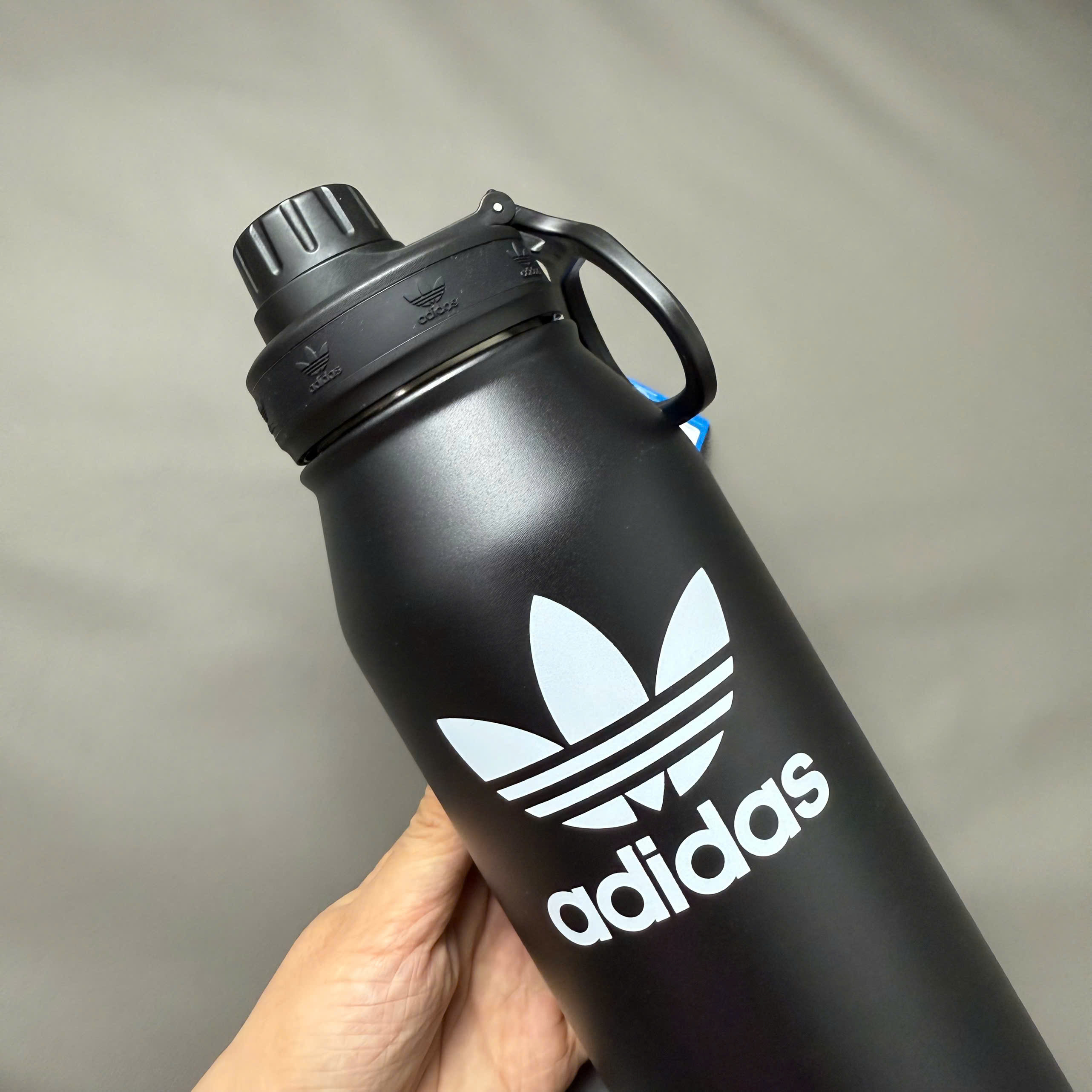 Bình Giữ Nhiệt Adidas Steel Metal Bottle 1L Black [ GA5109 ]